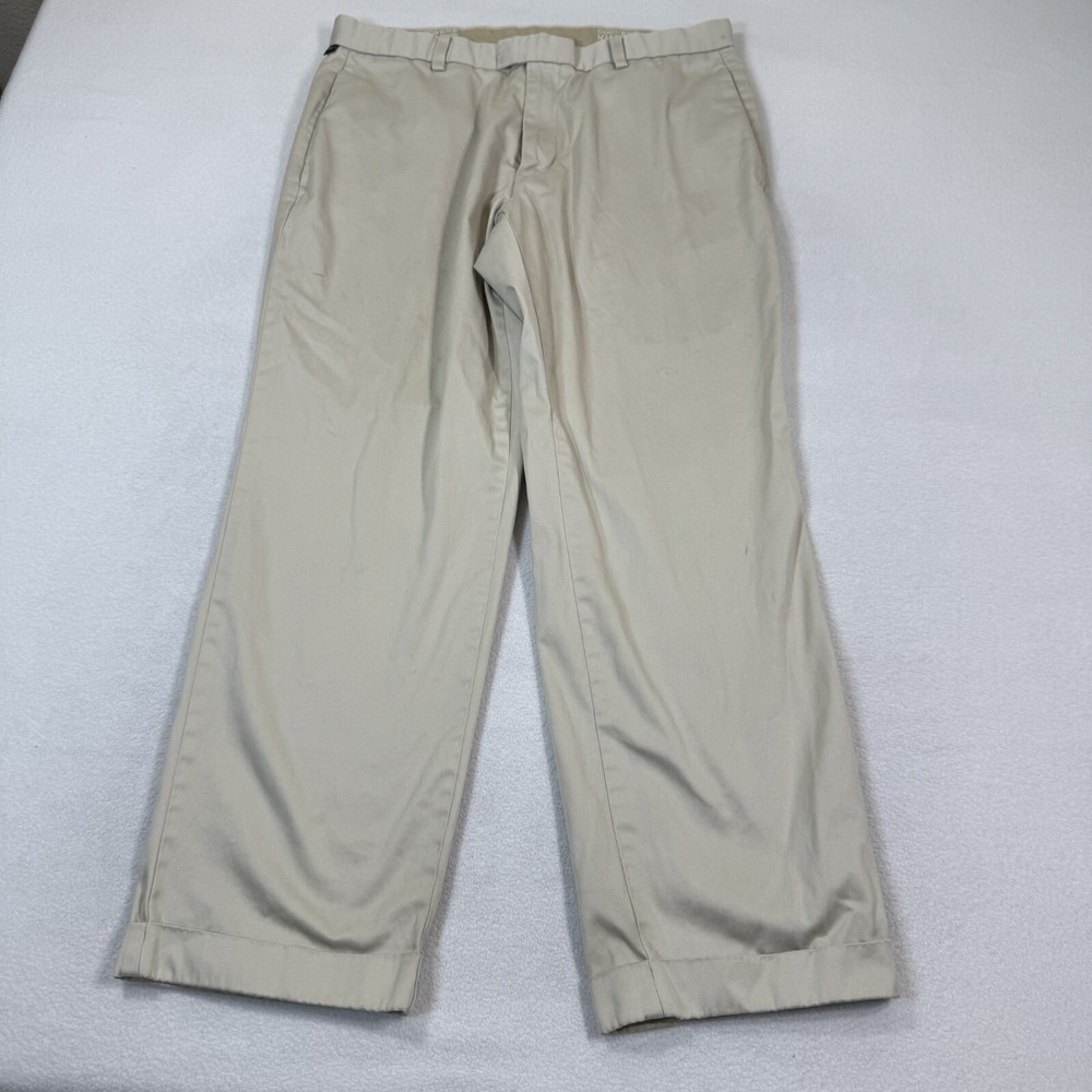 Dickers Khakis Pants Men 34x29 Beige Straight Fit Casual Vintage